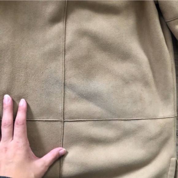 Liz Claiborne Faux Sherpa Peacoat - Picture 10 of 12